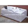 White Acrylic Sanitary Whirlpool Massage Bathtub (OL-634)